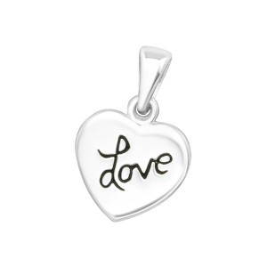 Pandantiv din argint Inima gravata Love DiAmanti DIA1563 (Argint 925‰ 0,85 g.)